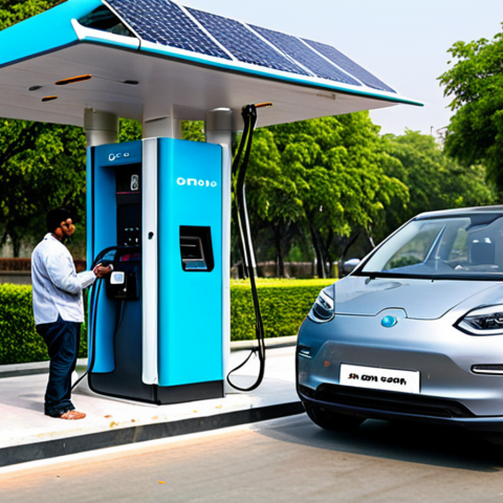 대기오염물질 관리 방안 연구 사례 - Electric Vehicle Promotion**

A family-friendly scene at an electric vehicle charging station in Del...