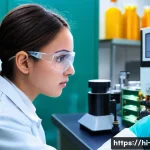 Home 18 대기환경기사 실기시험 장비 사용법 - **Prompt 1: Focused Lab Safety and Equipment Familiarity**
"A young, dedicated female environmen...